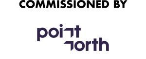 Point North lockup centred
